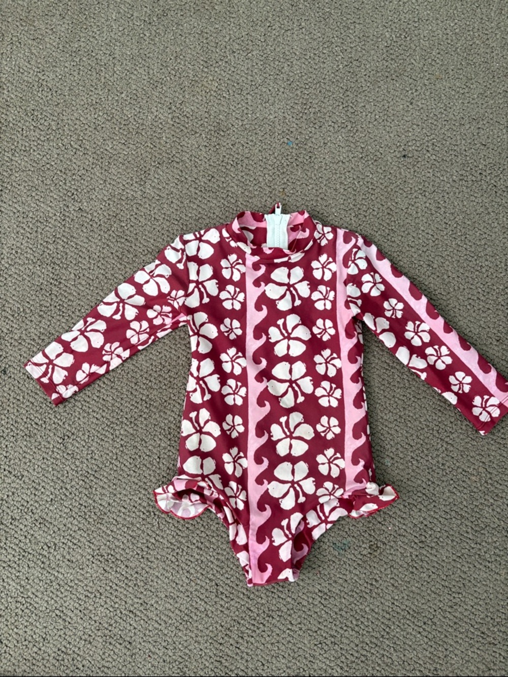 Benoa Swim Papeete Long-Sleeve One-Piece Kids